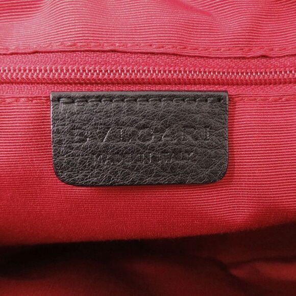 Bvlgari Logomania Canvas Black Shoulder Bag Black 1688 Bvlgari - Picture 10 of 10